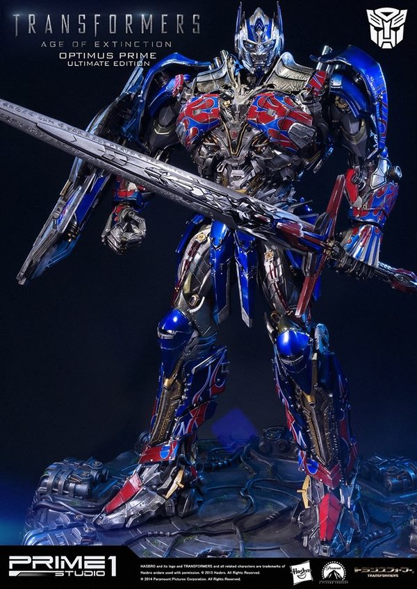 2000 MMTFM 08 Optimus Prime Ultimate Edition Transformers Age Extinction Statue From Prime 1 Studio  (7 of 50)